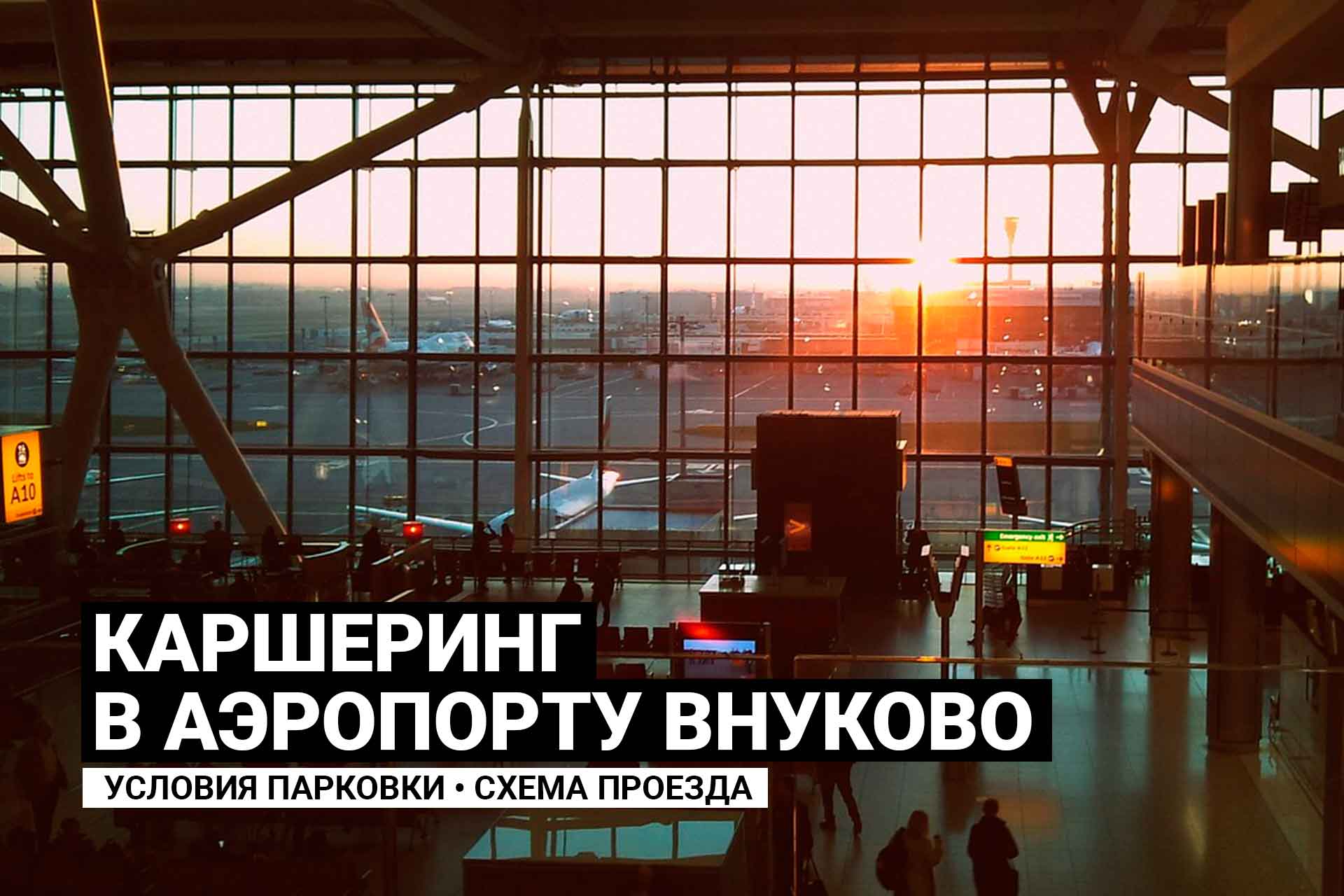 Каршеринг в аэропорту Внуково